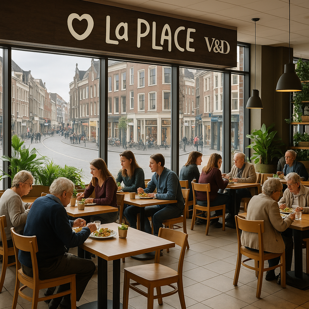 Potloden en Saucijzenbroodjes in de V&D