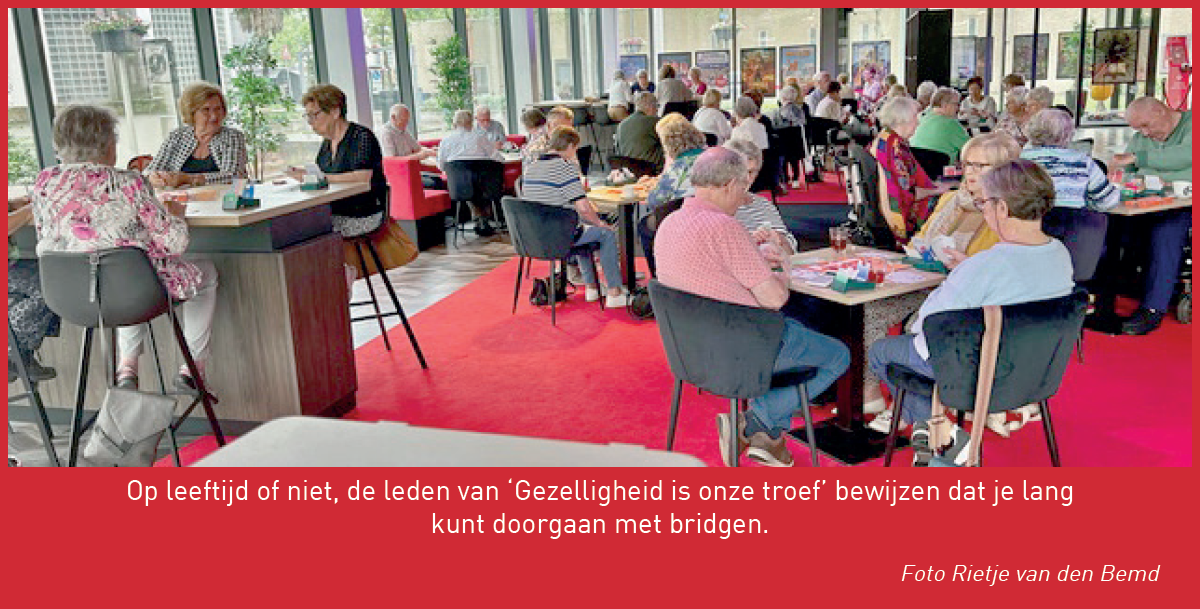 Leden van Gezelligheid is onze troef in de bioscoop