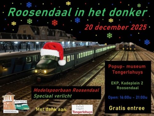 Lichtjesavond modelspoorbaan